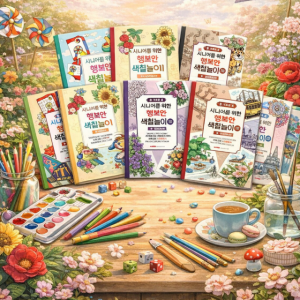 시니어 색칠놀이 치매예방 어르신 색칠공부