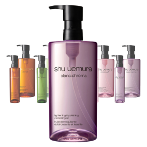 슈에무라 블랑 크로마 라이트&폴리쉬 클렌징오일 (보라색) 450ml