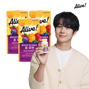 얼라이브포우먼 최우식 멀티비타민 60정 3개
