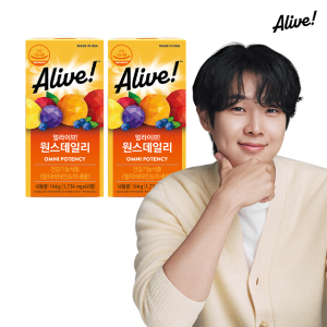 얼라이브 최우식 원스데일리 멀티비타민 2개