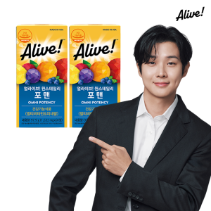 [2박스] 얼라이브 포맨 최우식 종합비타민