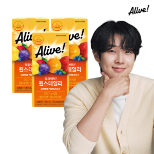 얼라이브 원스데일리 멀티 최우식비타민 3개