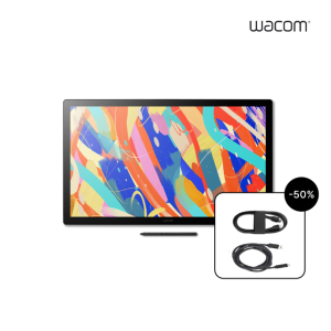 와콤 신티크 16 2025 DTK-168 액정타블렛 2.5K 프로펜3 필름부착