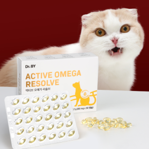 닥터바이 고양이 턱드름 피부염 활성 오메가3