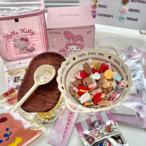 문구 랜덤 스쿱 소품 선물 세트 럭키 박스