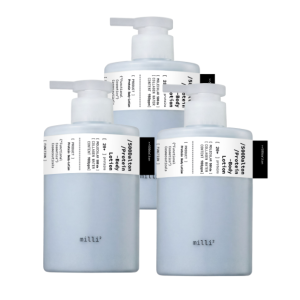 [밀리밀리 공식] 2&1(3개)｜500달톤 프로틴 바디로션 (500ml+500ml+500ml) 향좋은 고보습 퍼퓸 바디로션 대용량