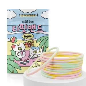 국내제조 천연 에센셜 디핏밴드 스페셜&라이트 KC인증 실리콘 썸머 밴드 팔찌 여름 필수템 어린이, 성인 캠핑, 등산, 워터밤, 콘서트