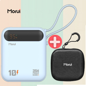 모루이 35W 미니 초경랑 초고속충전 보조배터리 170g 10000mAh MT-35