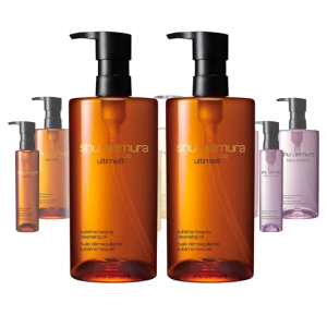 슈에무라 얼티메이트 클렌징 오일 (갈색) 450ml x 2개 세트