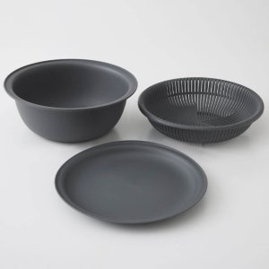 marna 마나 채반+볼+트레이 세트 믹싱볼