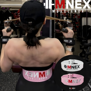 머슬넥스 여성 리프팅 레더 벨트 헬스 웨이트 스쿼트 허리 등운동 보조 여자 엠넥스 MNEX