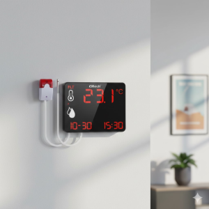 Elitech DR-230 FLT 체감온도계 폭염현장 체감온도 기록계 온습도계 경광등 제공