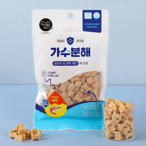 가수분해 저알러지간식 훈련용 트릿 가수분해 연어, 100g, 1개
