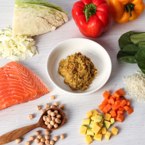 연어 눈물자국사료 저알러지 강아지사료 50g