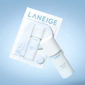 라네즈 NEW 크림 스킨 밀키 하이드레이션 시트 마스크 세트