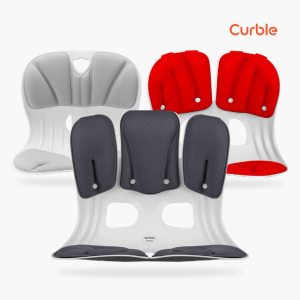 커블체어 - 허리 디스크 교정 의자 목 등받이