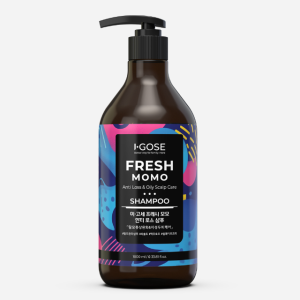 [지성두피/탈모증상완화] 이고세 아보카도 씨쏠트 프레쉬 모모 샴푸 1L, 1개