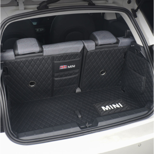 미니쿠퍼 3D 트렁크매트 블랙 나파가죽,J01 3도어 J05 에이스맨 EV전용