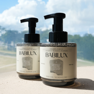 1+1 바빌룩스 핸드워시 500ml 우드향 대용량 항균 99% 손세정제 거품 액체 물비누