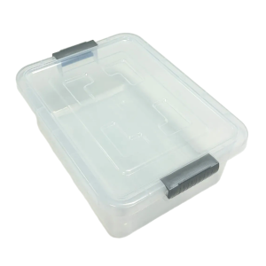 [나코] 플라스틱 투명 적층 옷정리 리빙박스