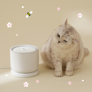 웰리2 고양이정수기 저소음무선펌프 고양이급수기