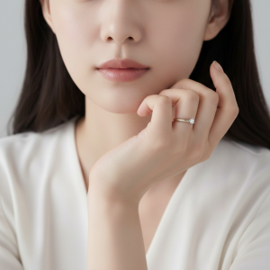 천연 다이아몬드 1부 3부 5부 반지 14K 18K 프로포즈 기념일 결혼 선물 예물 첸트로