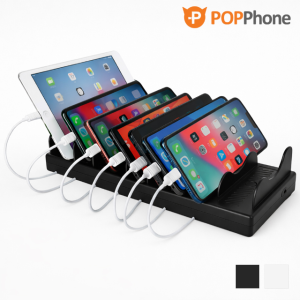 팝폰 10포트 화재방지 초고속 멀티충전기