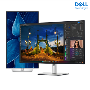 DELL 울트라샤프 U3225QE 32인치 모니터 4K UHD IPS 120Hz HDR 고주사율 썬더볼트 USB-C 맥북연결 가능 3년품질보증