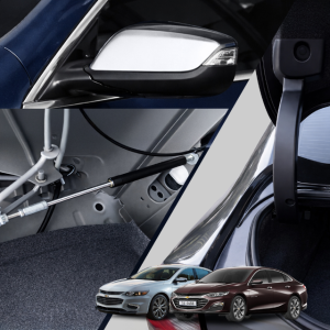 미켈라토 올뉴말리부/더뉴말리부 트렁크 본넷 쇼바 힌지커버 니켈 사이드미러 커버 튜닝