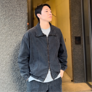 남자 루즈핏 청자켓