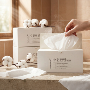 수건한번 멸균 순면 100% 페이스타올