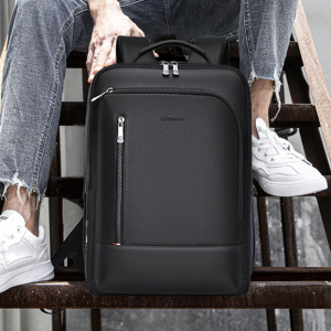 남자 소가죽 정장 비즈니스 직장인 노트북 백팩