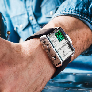 남성 가죽 직장인 비즈니스 클래식 손목시계