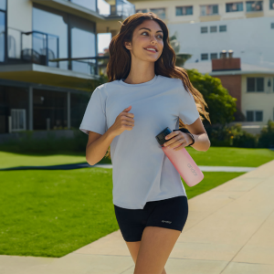 [안다르] 러닝 기능성 티셔츠 릴렉스핏 상의