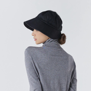 여성골프모자 코튼 얼굴소멸 버킷햇 벙거지모자