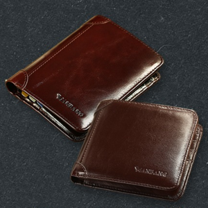 남자 명품 가죽 직장인 슬림 반지갑