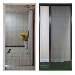 CBM프리미엄 주름방충망 현관 창문 일반 무턱