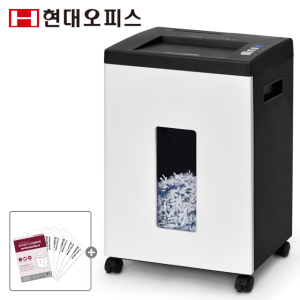 현대오피스 저소음 문서세단기 PK-7100CD 15매 21L 파쇄기 세절기