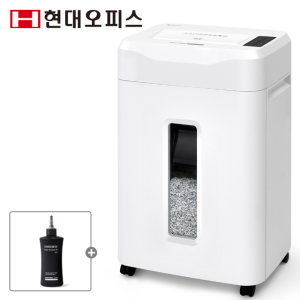 현대오피스 저소음 문서세단기 15매 33L PK-8200CD 자동절전 보안1등급 종이파쇄기