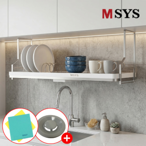 한샘 MSYS 엠시스 부착식 주방 모던 900 식기건조대 MKA-002 싱크대 선반 정리대