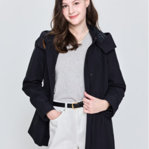 [헤지스 여성] 헤지스레이디스 스테디셀러 탈착 후드 면 혼방 점퍼 WSJU5BC21N2