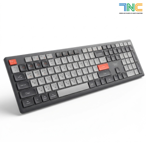 7NC 노키키 블루투스 무선 저소음 키보드 LED 펜타그래프 사무용 풀배열 SVK707