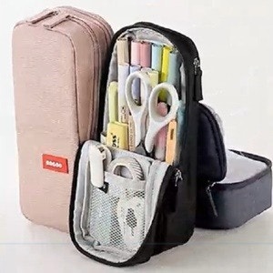 중학생 대학생 대용량 봉제 펜파우치 ANGOO