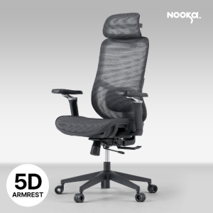 누카 에르고체어 컴퓨터 사무용 사무실 책상 5D 게이밍 학생 메쉬의자 E30G