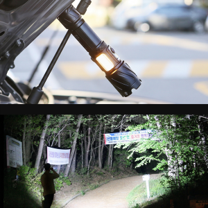 8000루멘 울트라코어 HT160 후레쉬 손전등 자석 내장 작업용 랜턴