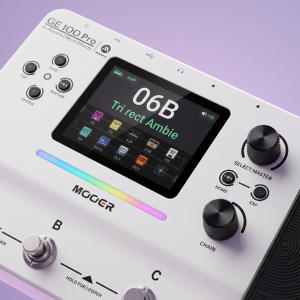 [추가 구성품] 무어 GE100 pro / 일렉기타 멀티이펙터 / Mooer Audio