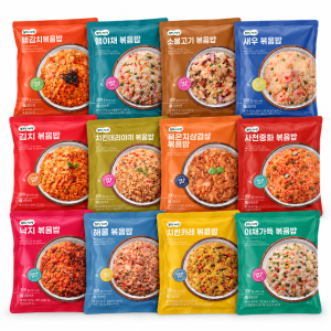 엄지 볶음밥 종류별로 맛보기12종 set 간단한 식사 간편식 자취요리 캠핑음식 집밥